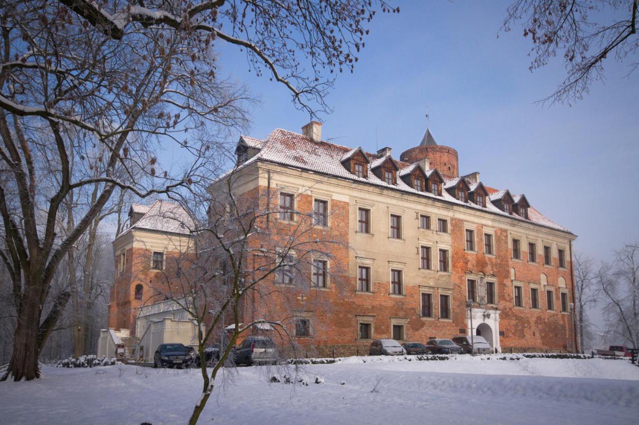 Zamek Uniejow Aparthotel Bagian luar foto
